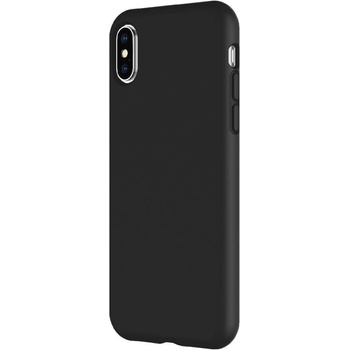 Incipio Siliskin Case IPH-1637-BLK - тънък силиконов (TPU) калъф за iPhone XS, iPhone X (черен)