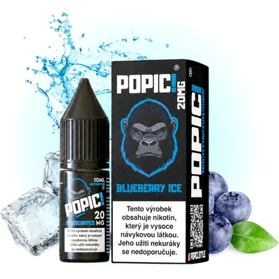 POPIČ! Blueberry Ice 10 ml 20 mg