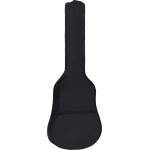 vidaXL Калъф за китара за 3/4 (36") класическа китара черна 94x35 см плат (70156)
