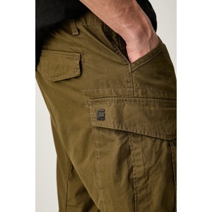 G-Star RAW панталон мъжки от памук Cargo 3d regular tapered cuffed (D24735.D929)
