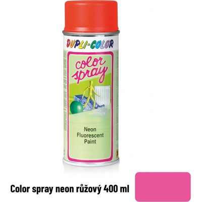 Dupli-Color dekoratívna farba v spreji COLOR SPRAY 400 ml neónová ružová