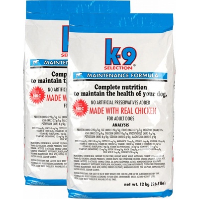 K-9 Selection Maintenance Formula 2 x 12 kg