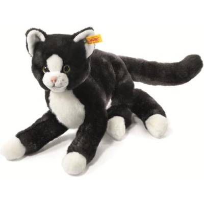 Steiff Originals Mimmi висяща котка, черна плюшена играчка