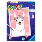 Cre Art for kids: Lama