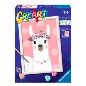 Cre Art for kids: Lama