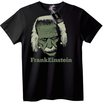 NOONEBRAND Тениска FrankEinstein - 2XL, White