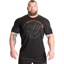 Gasp RELENTLESS ONE TEE BLACK/FLAME tričko čierno-oranžové