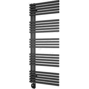 Vertaduro - Радиатор за баня с термостат MICHELLE 600W 129x50 cm антрацит (VR0049)