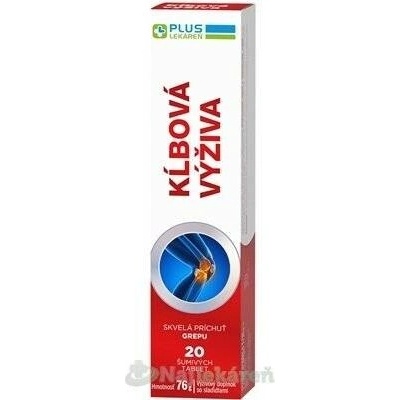 Plus Lékárna Kloubní výživa šumivé tablet s příchutí grepu 20 ks
