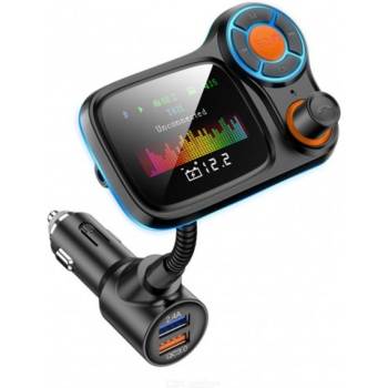 Smart Technology Автомобилен трансмитер Car Kit T831, Bluetooth, USB зарядно, TFT цветен дисплей (Car Kit T831)