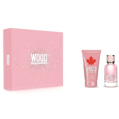 Dsquared2 Wood For Her Подаръчен комплект за жени Размер EDT 30 ml + 50 ml лосион за тяло