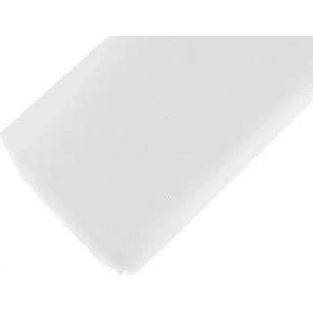 PartyDeco Фин тюл бял 1, 5 x 50 м