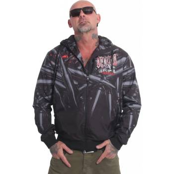 Yakuza prechodná bunda SWORD WINDBREAKER WB 22070 black čierna