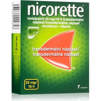 NICORETTE INVISIPATCH TDR 25MG/16H TDR EMP 7 I