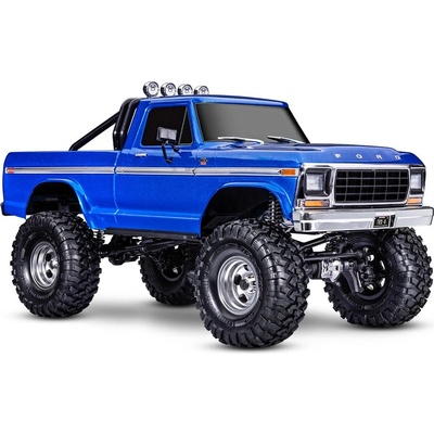Traxxas TRX-4 Ford F-150 Ranger XLT TQi RTR modrá metalíza 1:10 – Zboží Dáma