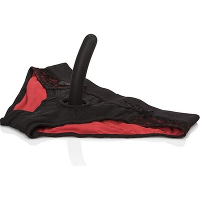 Calexotics scandal set of red panties with dildo size l/xl