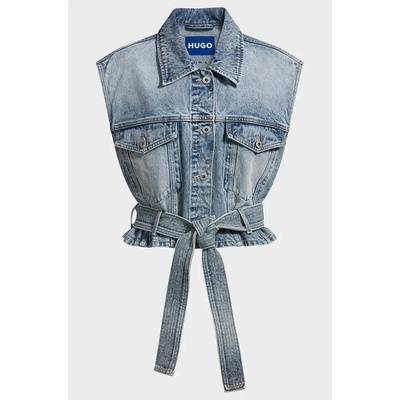 HUGO Потник HUGO Garmonia 10266024 BLUE vest - Blue (Medium Blue)