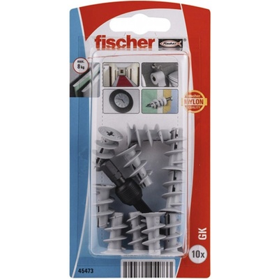Fischer Hmoždinka do sádrokartonu GK K NV, 10 ks