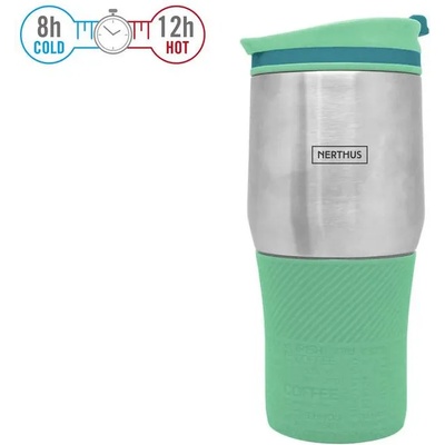 Nerthus 400 мл зелена двустенна термочаша от Nerthus (VBFIH238T)