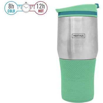 Nerthus 400 мл зелена двустенна термочаша от Nerthus (VBFIH238T)