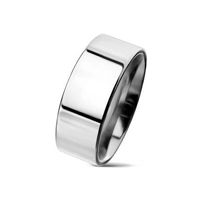 Nubis lesklý prsten chirurgická ocel NSS3004 8