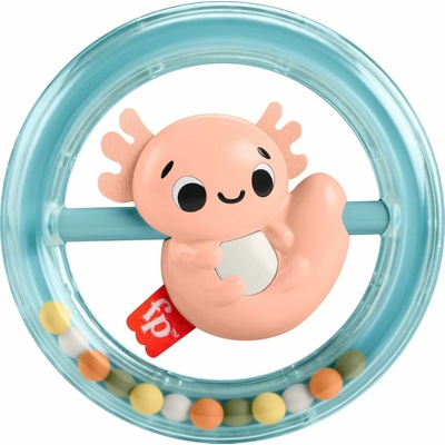 Fisher-Price Senzorické hračky Potiahni a otoč axonota