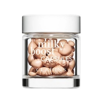 Clarins Milky Boost Capsules Rozjasňující make-up kapsle 03 30 x 0,2 ml