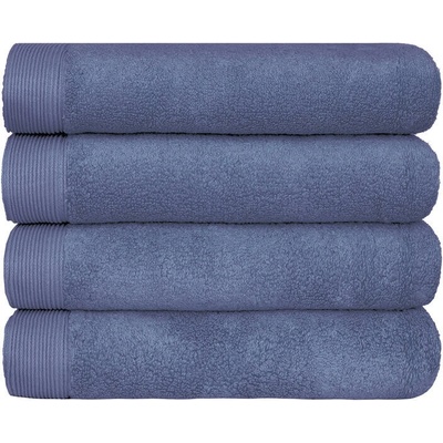 SCANquilt modalový ručník MODAL SOFT modrá denim 50 x 100 cm