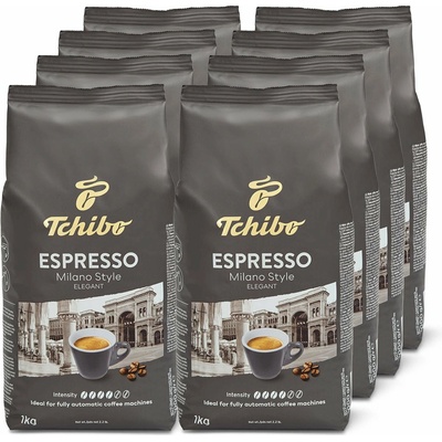 Tchibo Espresso Milano Style zrnková 8 x 1 kg