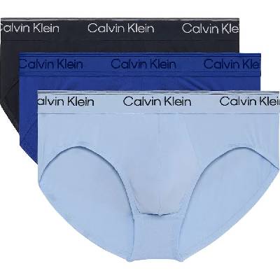 Слипове Calvin klein LV00NB4408 Brief slips 3 units - Blue (Shoreline / Royalty / Blue Bell)