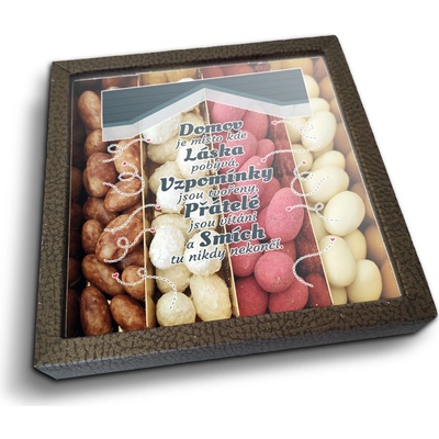 Sablio Mandle v čokoládě Domov 4 4x 80 g