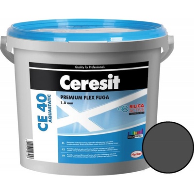 Hmota škárovacia Ceresit CE 40 graphite 5 kg
