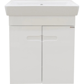 Image 1 of VISOTA МЕБЕЛ ЗА БАНЯ ПОЛИ 55 С УМИВАЛНИК И ПЛАВНО ЗАТВАРЯНЕ 55х45х63