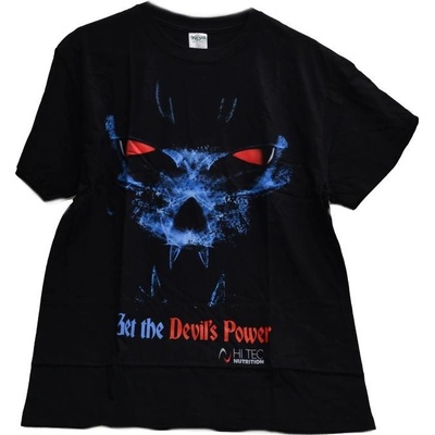 Hitec nutrition tričko Black devil pánské černé