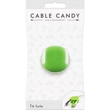 Cable Candy Turtle Káblový organizér zelená CC007