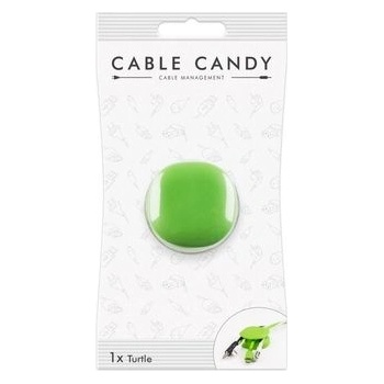 Cable Candy Turtle Káblový organizér zelená CC007