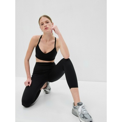 GAP Спортен сутиен GapFit Power среден удар GAP GAP | Cheren | ЖЕНИ | M