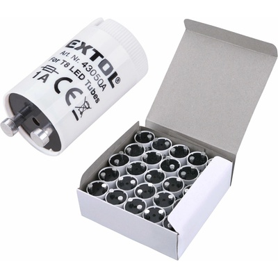Poistka 25ks pre T8 LED trubice 1A