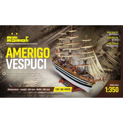 Mamoli Барк Америго Веспучи - Amerigo Vespucci 1: 350 (MM10)