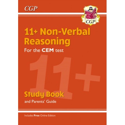 New 11+ CEM Non-Verbal Reasoning Study Book (with Parents' Guide & Online Edition) (Books CGP)(Paperback / softback)
