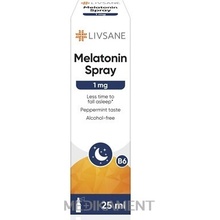 LIVSANE Melatonín 1 mg 25 ml