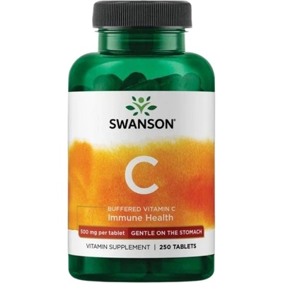 Swanson Buffered Vitamin C with Bioflavonoids 500 mg [250 Таблетки]