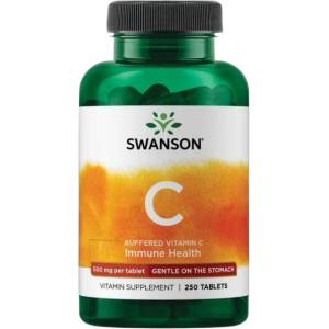 Swanson Buffered Vitamin C with Bioflavonoids 500 mg [250 Таблетки]