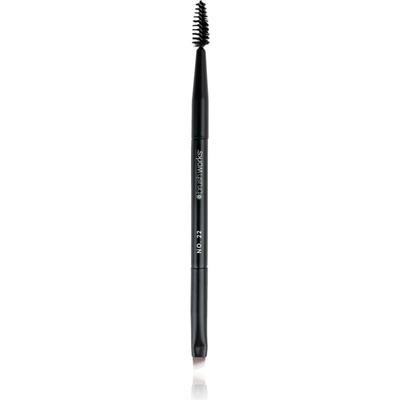 Brushworks Double Ended Brow Brush And Spoolie obojstranný štetec na obočie NO. 22 1 ks