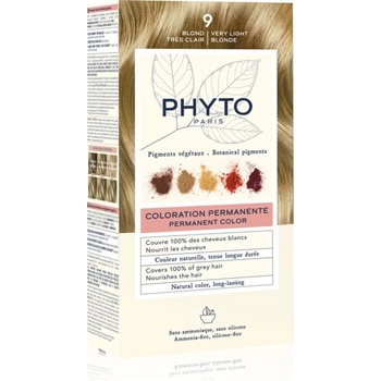 PHYTO Color боя за коса без амоняк цвят 9 Very Light Blonde