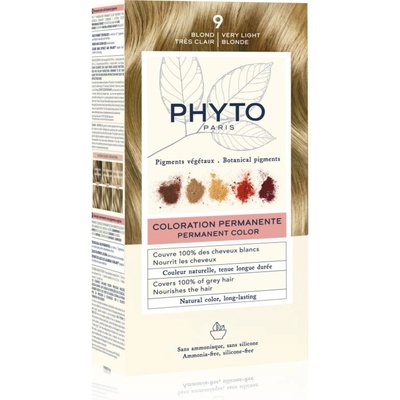 PHYTO Color боя за коса без амоняк цвят 9 Very Light Blonde
