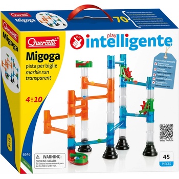Quercetti Marble Run Transparent 46 ks 6546