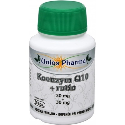 Unios Pharma Koenzym Q10 + rutin 60 kapsúl