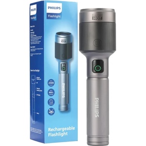 Philips LED фенер PHILIPS SFL5102/10, IP44, 60 W, до 2200 lm, обхват до 1200 м, до 38 часа работа, регулируем фокус (SFL5102/10)