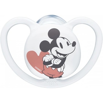 Nuk šidítko Space Disney Mickey Mouse bílá